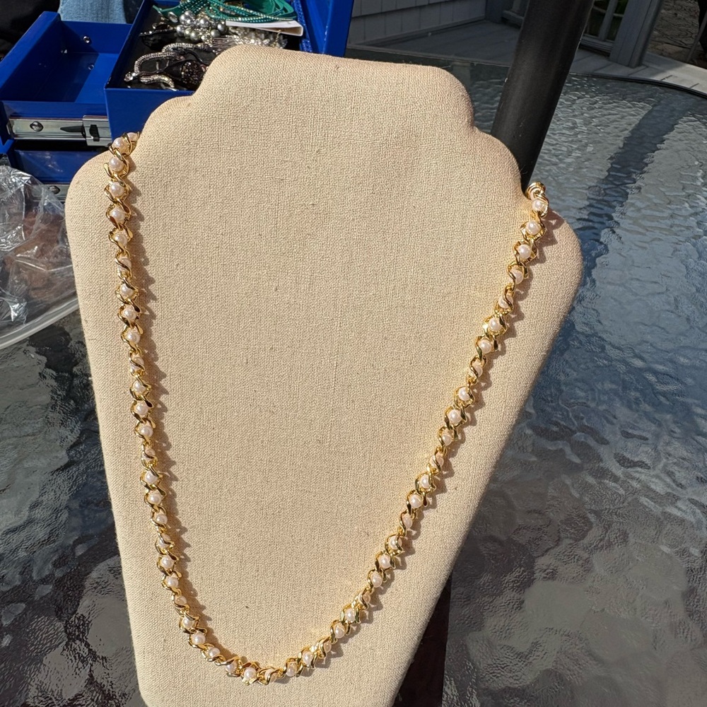 MARELLA Gold plated Twisted Necklace
